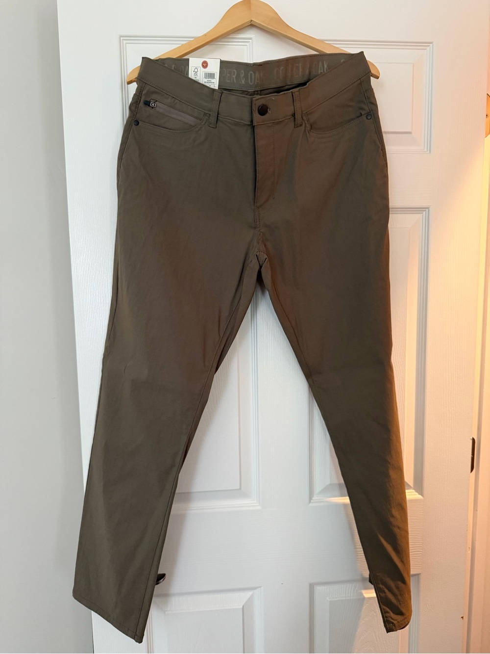 Men's Olive Chino Pants